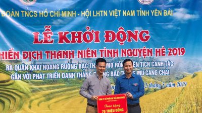An Tien Industries joins hand to build "The road to school” at Mu Cang Chai