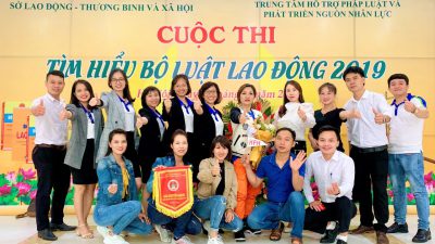Hanoi Plastics won the prize at Learning the Labor Law 2019 competion