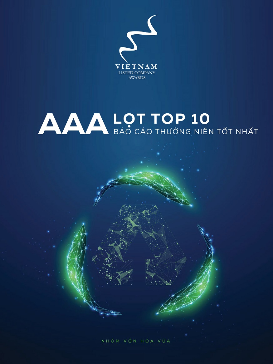 AAA lần thứ 2 lọt Top 10 Doanh nghiệp niêm yết có Báo Cáo Thường Niên tốt nhất 2021
